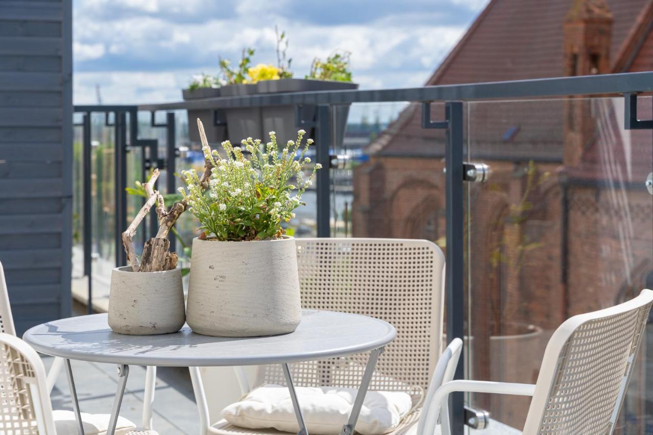 Apartament Prezydencki Bulwary Stare Miasto Apartamenty No 1 ชเตชชิน ภายนอก รูปภาพ