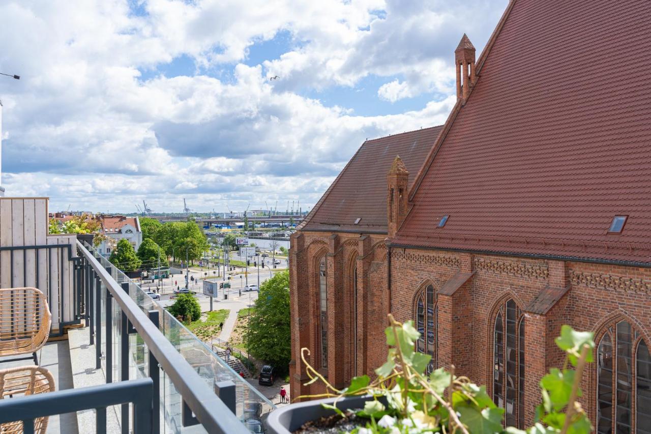 Apartament Prezydencki Bulwary Stare Miasto Apartamenty No 1 ชเตชชิน ภายนอก รูปภาพ